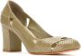 Sarah Chofakian Bruxelas leren pumps Groen - Thumbnail 2