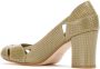 Sarah Chofakian Bruxelas leren pumps Groen - Thumbnail 3