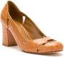 Sarah Chofakian Bruxelas leren pumps Oranje - Thumbnail 2