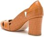 Sarah Chofakian Bruxelas leren pumps Oranje - Thumbnail 3