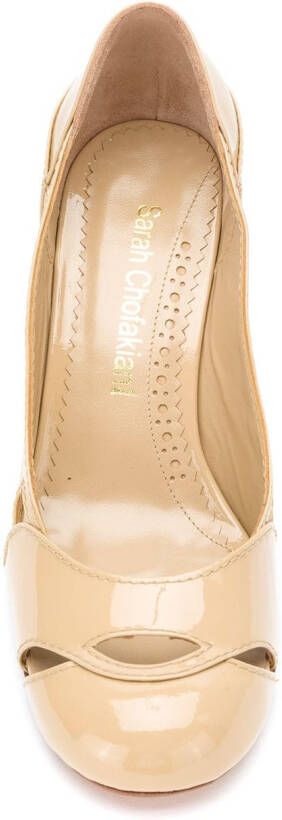 Sarah Chofakian Bruxelas pumps Beige