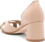 Sarah Chofakian Carrie pumps met open teen Beige - Thumbnail 3