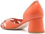 Sarah Chofakian Carrie sandalen met gewelfde afwerking Oranje - Thumbnail 3