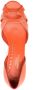 Sarah Chofakian Carrie sandalen met gewelfde afwerking Oranje - Thumbnail 4