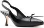 Sarah Chofakian Chanel Pila slingback pumps Zwart - Thumbnail 2