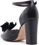 Sarah Chofakian Chantilly leren sandalen Zwart - Thumbnail 3