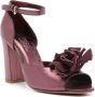 Sarah Chofakian Chantilly sandalen met metallic-effect Paars - Thumbnail 2