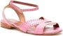 Sarah Chofakian Chemisier leren sandalen Roze - Thumbnail 2