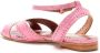 Sarah Chofakian Chemisier leren sandalen Roze - Thumbnail 3