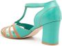 Sarah Chofakian Chiara sandalen met colourblocking Blauw - Thumbnail 3