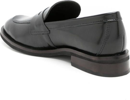 Sarah Chofakian Clarisse loafers met ronde neus Zwart