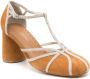 Sarah Chofakian Clementine suède sandalen Bruin - Thumbnail 2