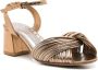 Sarah Chofakian Colagem leren pumps Goud - Thumbnail 2