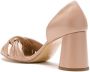 Sarah Chofakian Colagem leren sandalen Beige - Thumbnail 3