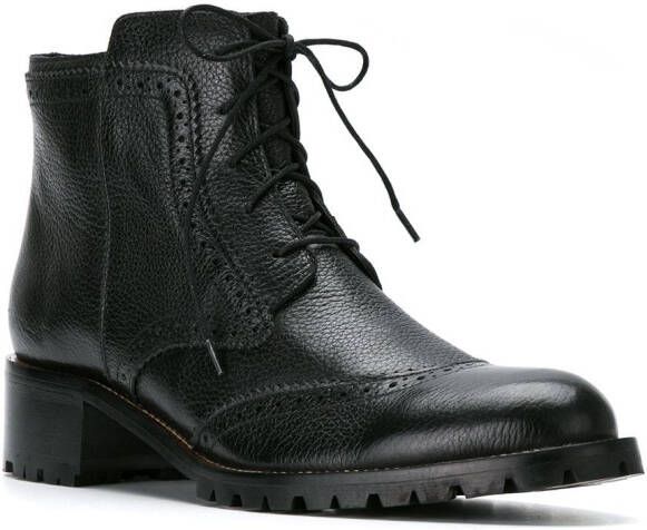 Sarah Chofakian combat boots Zwart