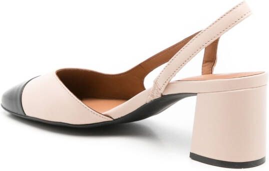 Sarah Chofakian Coucou slingback pumps Beige