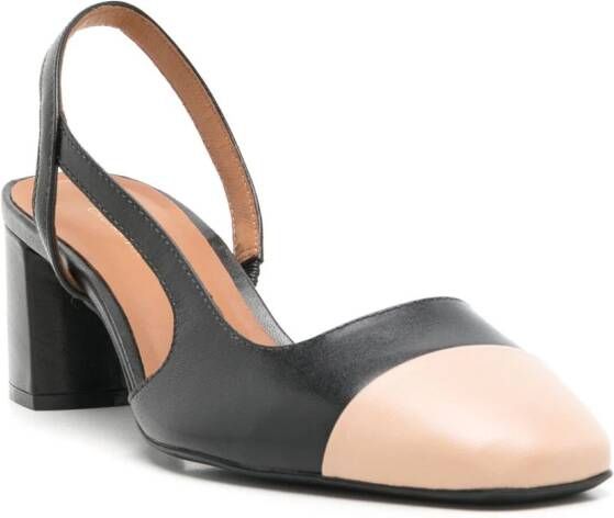 Sarah Chofakian Coucou slingback pumps Zwart