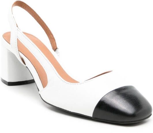 Sarah Chofakian Coucou slingbacks Wit