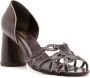 Sarah Chofakian Damien slip-on leren pumps Bruin - Thumbnail 2