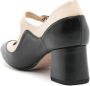 Sarah Chofakian Émile tweekleurige pumps Zwart - Thumbnail 3