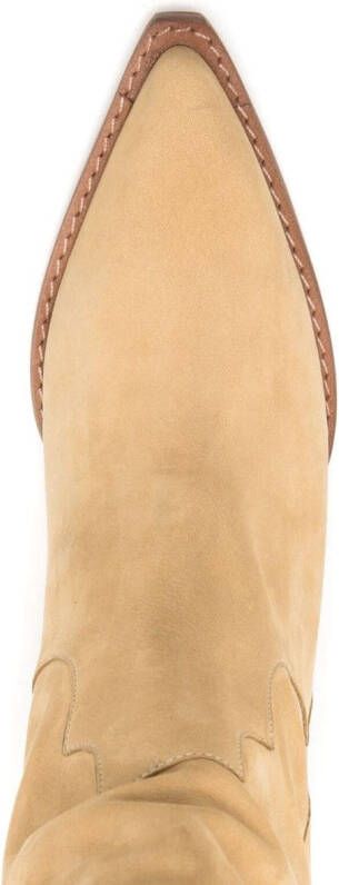 Sarah Chofakian Estee Western laarzen Beige