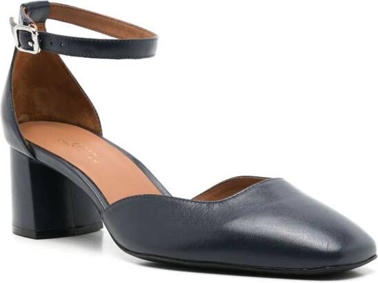 Sarah Chofakian Florence leren pumps Zwart