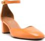 Sarah Chofakian Florence leren sandalen Oranje - Thumbnail 2