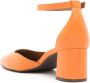 Sarah Chofakian Florence leren sandalen Oranje - Thumbnail 3