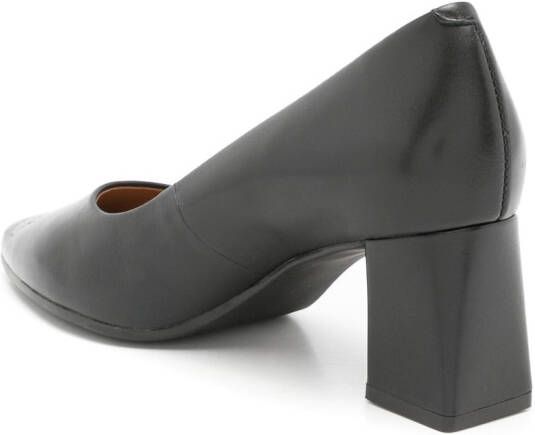 Sarah Chofakian Francesca pumps met puntige neus Zwart