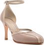 Sarah Chofakian Garouste leren pumps Beige - Thumbnail 2