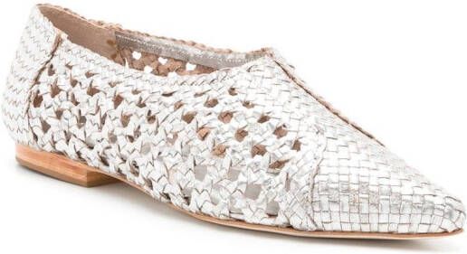Sarah Chofakian Geweven ballerina's Zilver