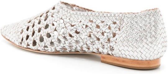 Sarah Chofakian Geweven ballerina's Zilver
