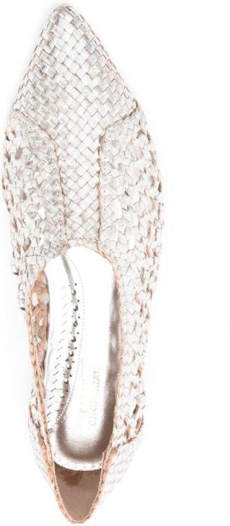Sarah Chofakian Geweven ballerina's Zilver