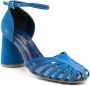 Sarah Chofakian Hilda gekooide sandalen Blauw - Thumbnail 2