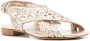 Sarah Chofakian Isolde metallic sandalen Goud - Thumbnail 2