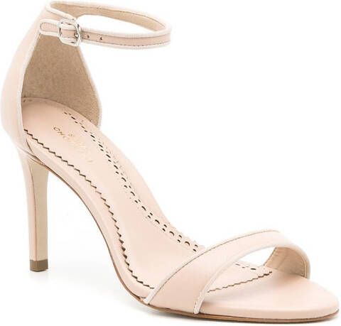 Sarah Chofakian Joy sandalen met bandjes Beige