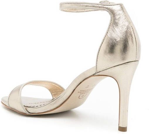 Sarah Chofakian Joy sandalen met bandjes Metallic