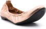 Sarah Chofakian Julia metallic ballerina's Goud - Thumbnail 2