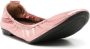 Sarah Chofakian Julia metallic ballerina's Roze - Thumbnail 2