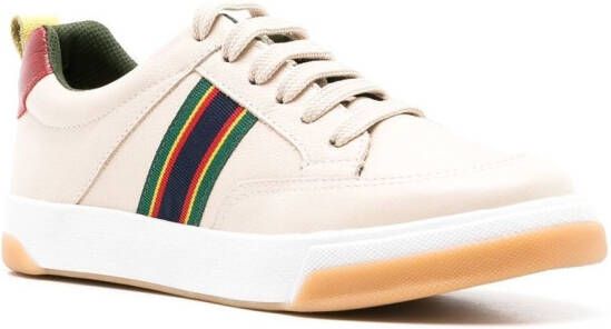 Sarah Chofakian Laby Bird low-top sneakers Beige
