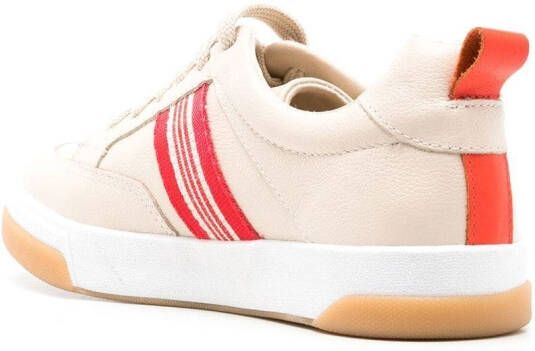 Sarah Chofakian Laby Bird low-top sneakers Beige