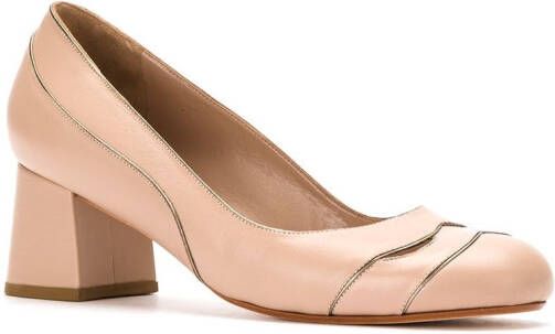 Sarah Chofakian leather pumps Beige