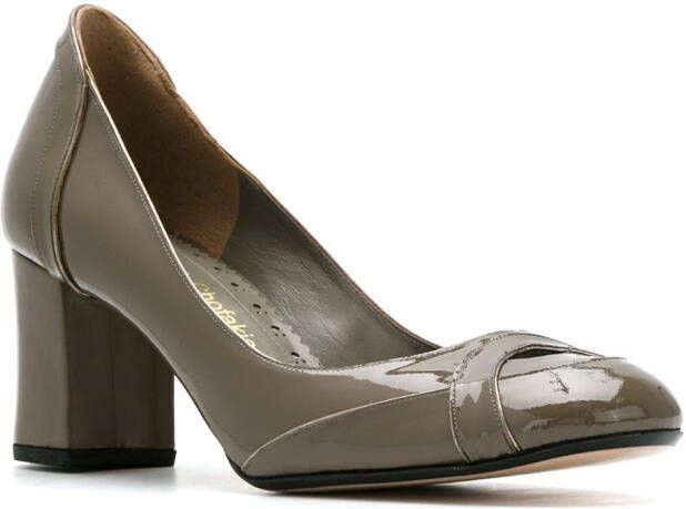 Sarah Chofakian leather pumps Bruin