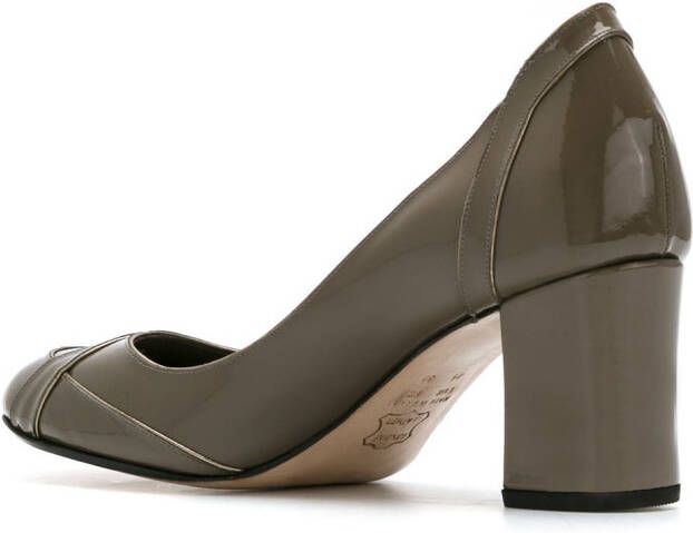 Sarah Chofakian leather pumps Bruin