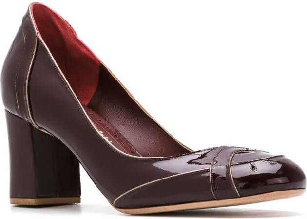 Sarah Chofakian leather pumps Bruin