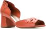 Sarah Chofakian lederen pumps Bruin - Thumbnail 2