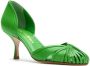 Sarah Chofakian leather pumps Groen - Thumbnail 2