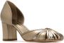 Sarah Chofakian lederen pumps Metallic - Thumbnail 2