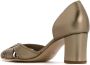 Sarah Chofakian lederen pumps Metallic - Thumbnail 3