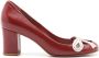 Sarah Chofakian lederen pumps Rood - Thumbnail 2